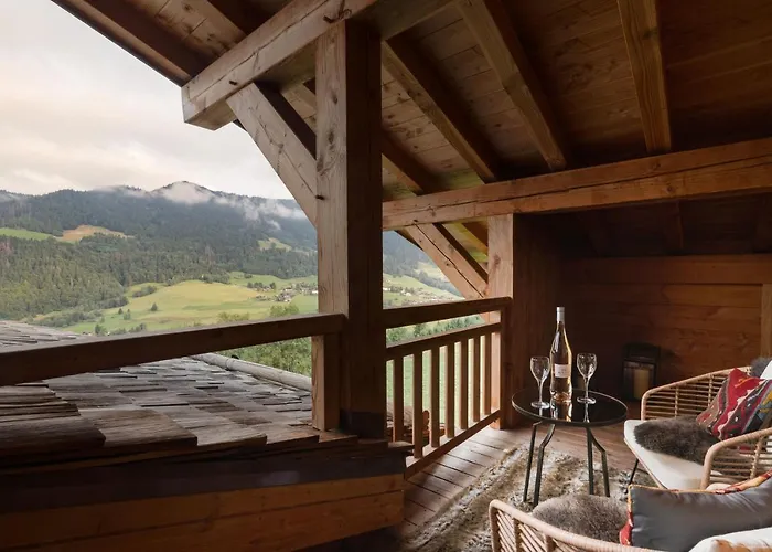 Luxury Chalet, Sleeps 8 With Mountain Views And Jacuzzi 梅杰夫